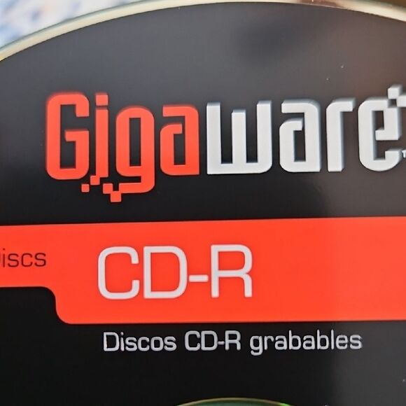 Black CD/DVD Spindle Organizer | 50-Disc Stackable Media Storage Case - Picture 2 of 4